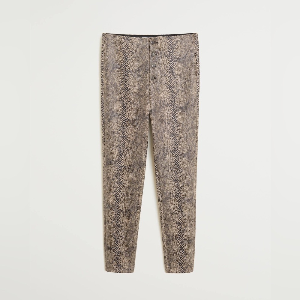 Mango Python Pants Xs - image 2